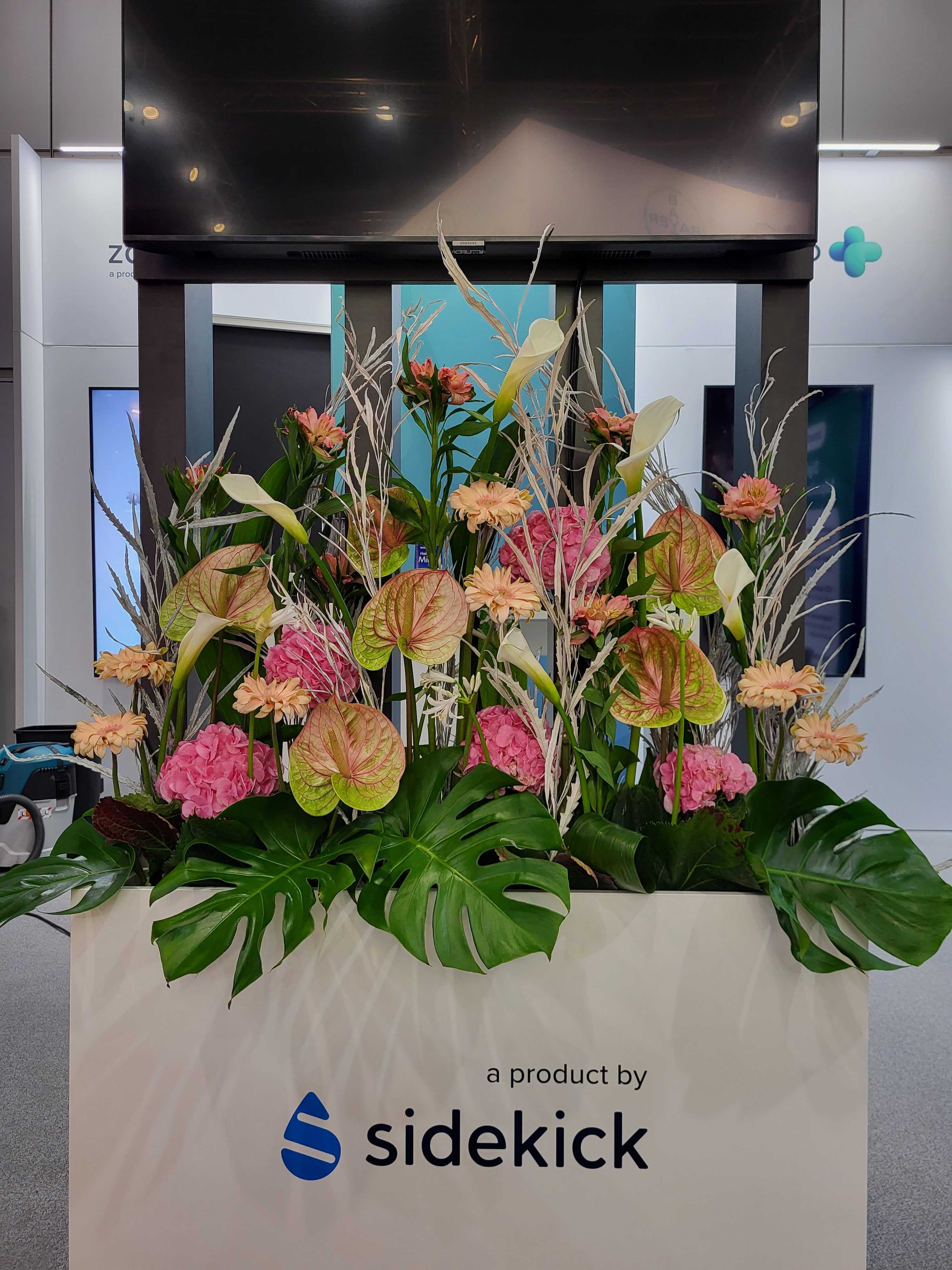 Blumengesteck für Events und Messen